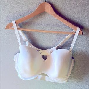 THIRDLOVE underwire cream bra 42c
